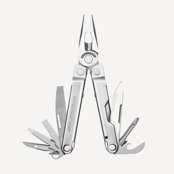 Мультитул Bond, 14 инструментов, 10 см (steel; чехол нейлон)